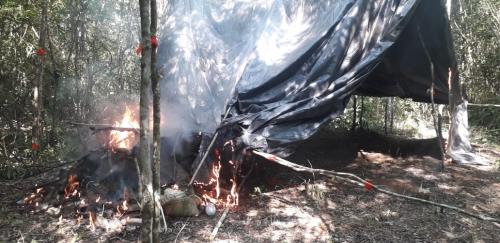 Desmantelan campamento narco en Canindeyú